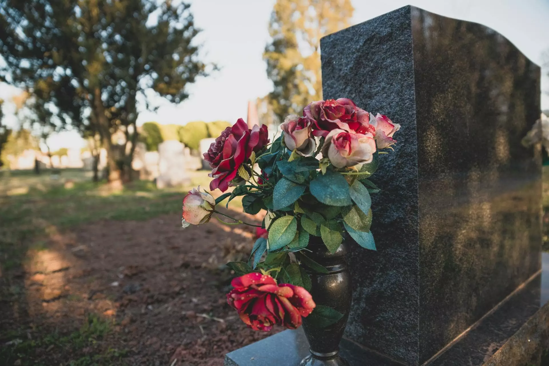 Lápida cementerio